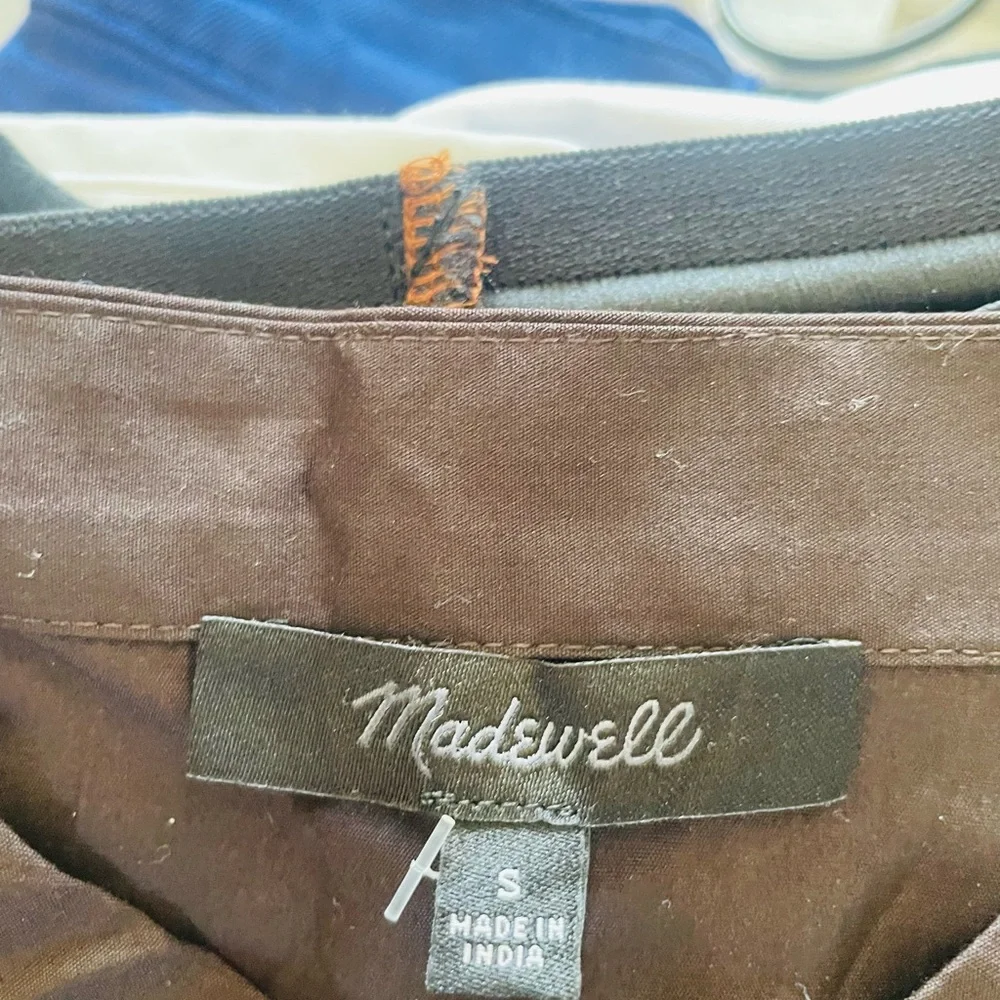 Madewell Puff Sleeve Button Up Blouse